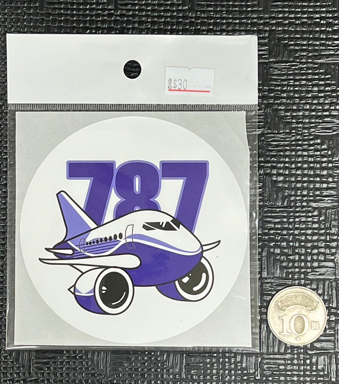 RBF現貨   787 STICKER 貼紙 S30-787 *free shipping* 全球免運費