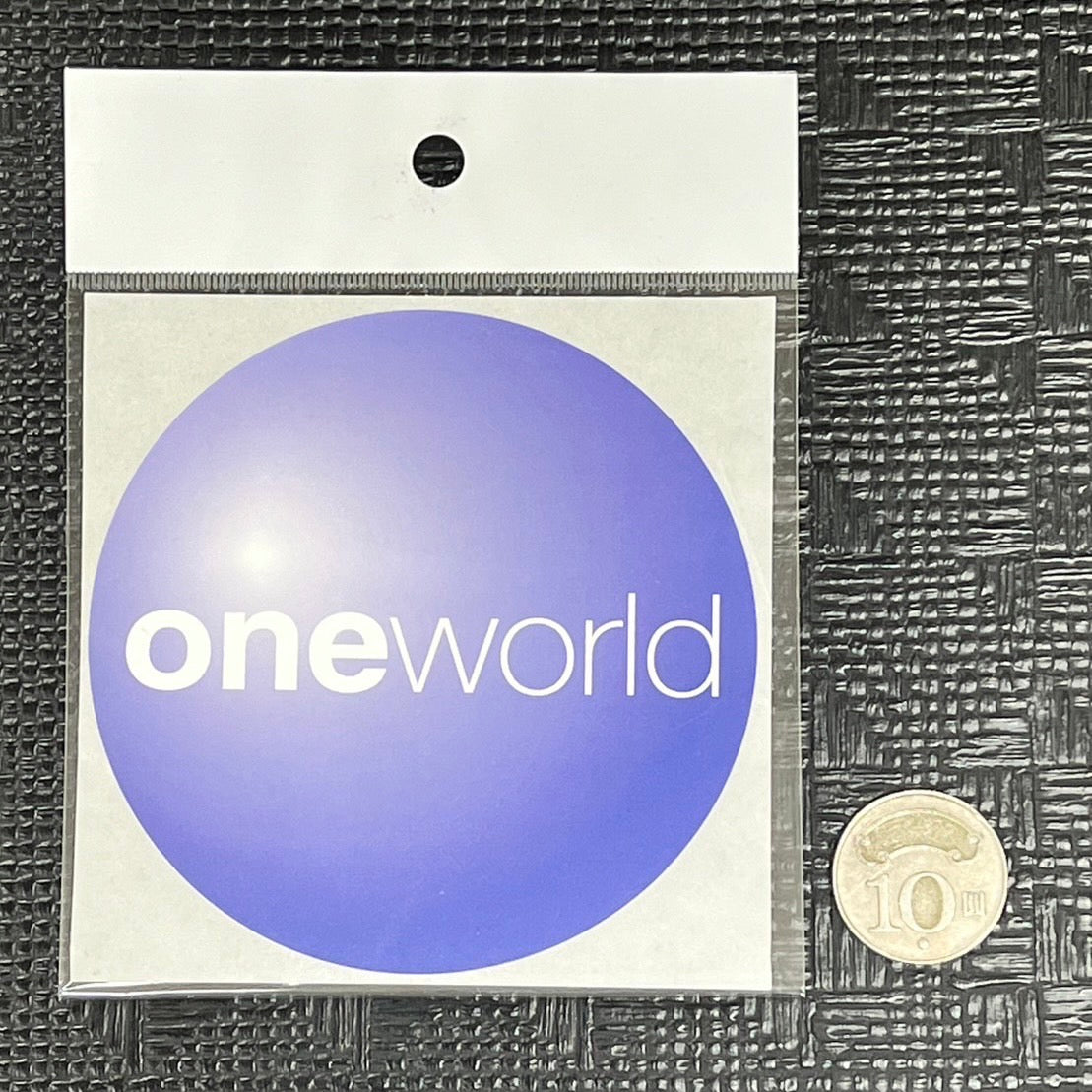 RBF現貨  ONE WORLD STICKER 貼紙 S30-OW *free shipping* 全球免運費