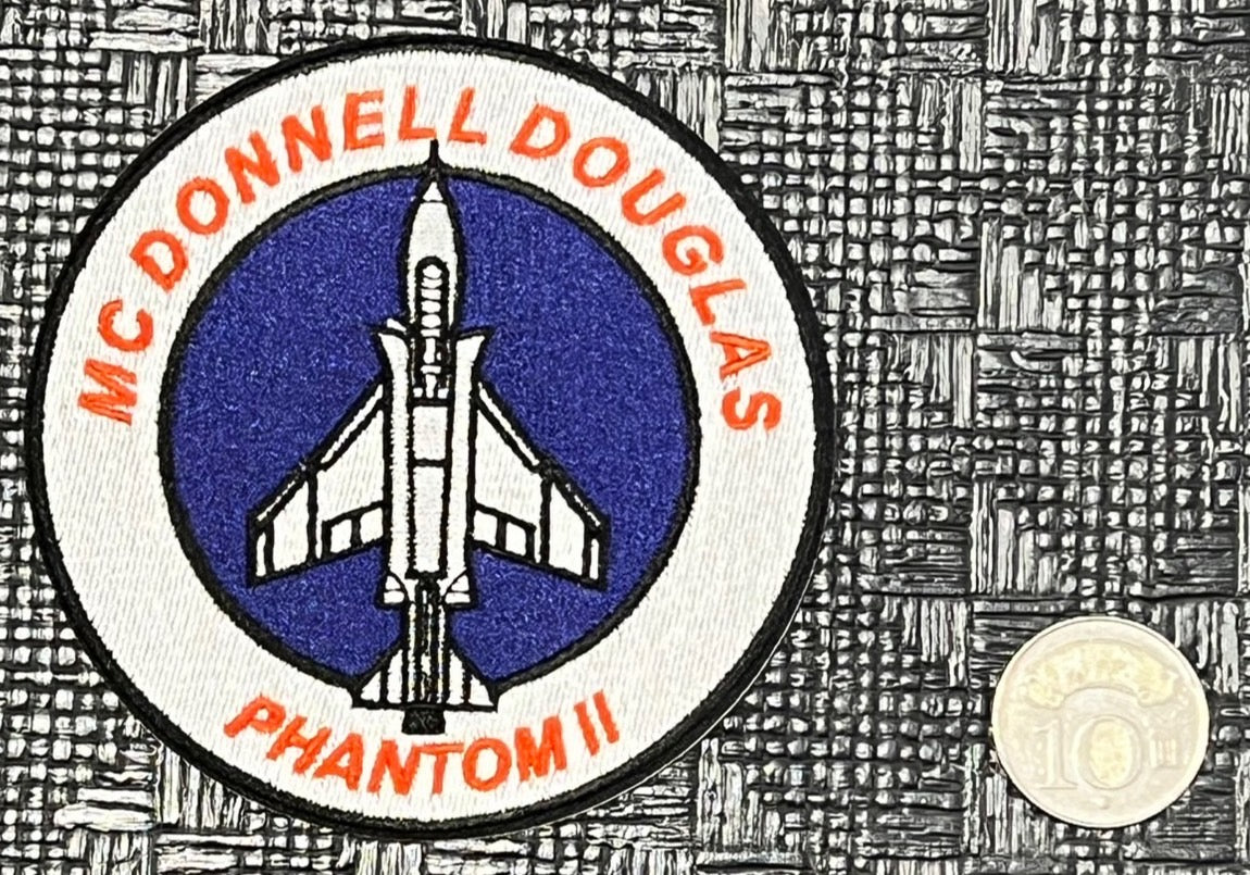 RBF現貨  F-4 ANTOM II PATCH 臂章 ARM-MDP *free shipping* 全球免運費