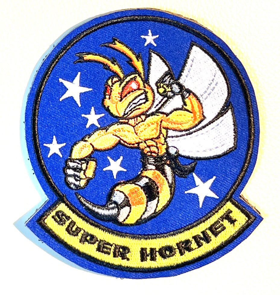 RBF現貨  F-18 SUPER HORNET 10CM PATCH 臂章 ARM-SHF18 *free shipping* 全球免運費