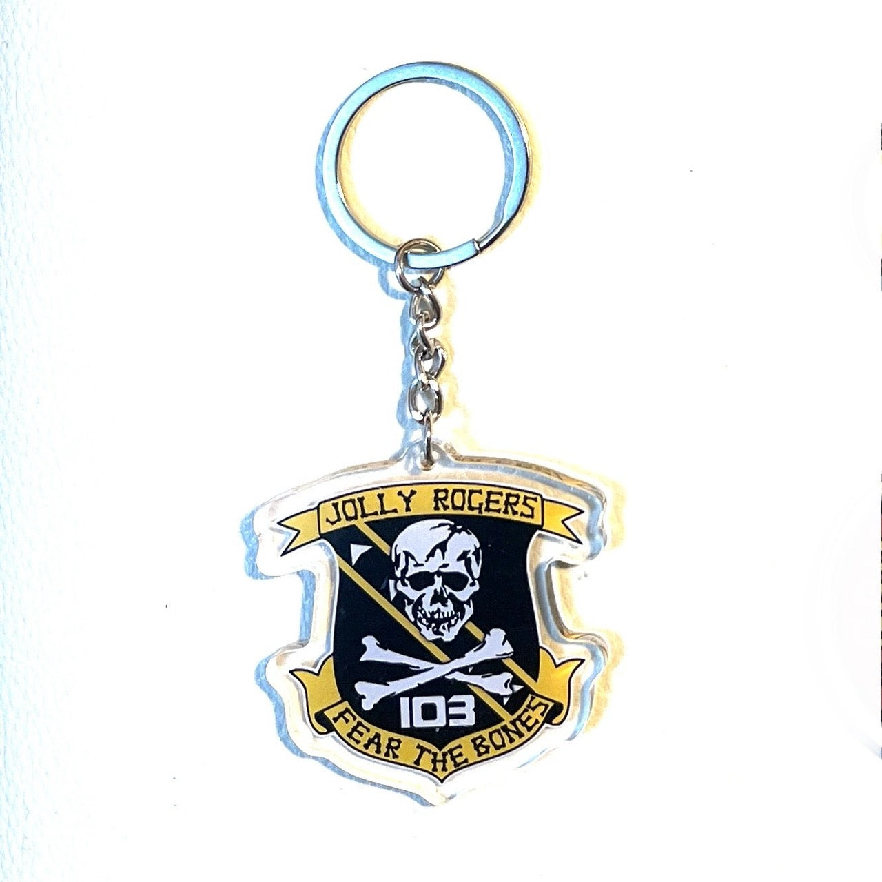 RBF絕版  JOLLY ROGERS 5CM KEY CHAIN 鑰匙圈 K-JRFTB *free shipping* 全球免運費