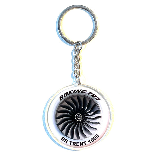 RBF現貨  787 TRENT 1000 KEY CHAIN 鑰匙圈 K-787TRENT1K *free shipping* 全球免運費