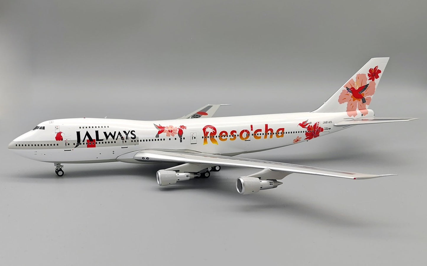 RBF現貨 IF 金屬 1:200 JAL Reso`cha 747-246 B-742-RES-8149 *free shipping* 全球免運費