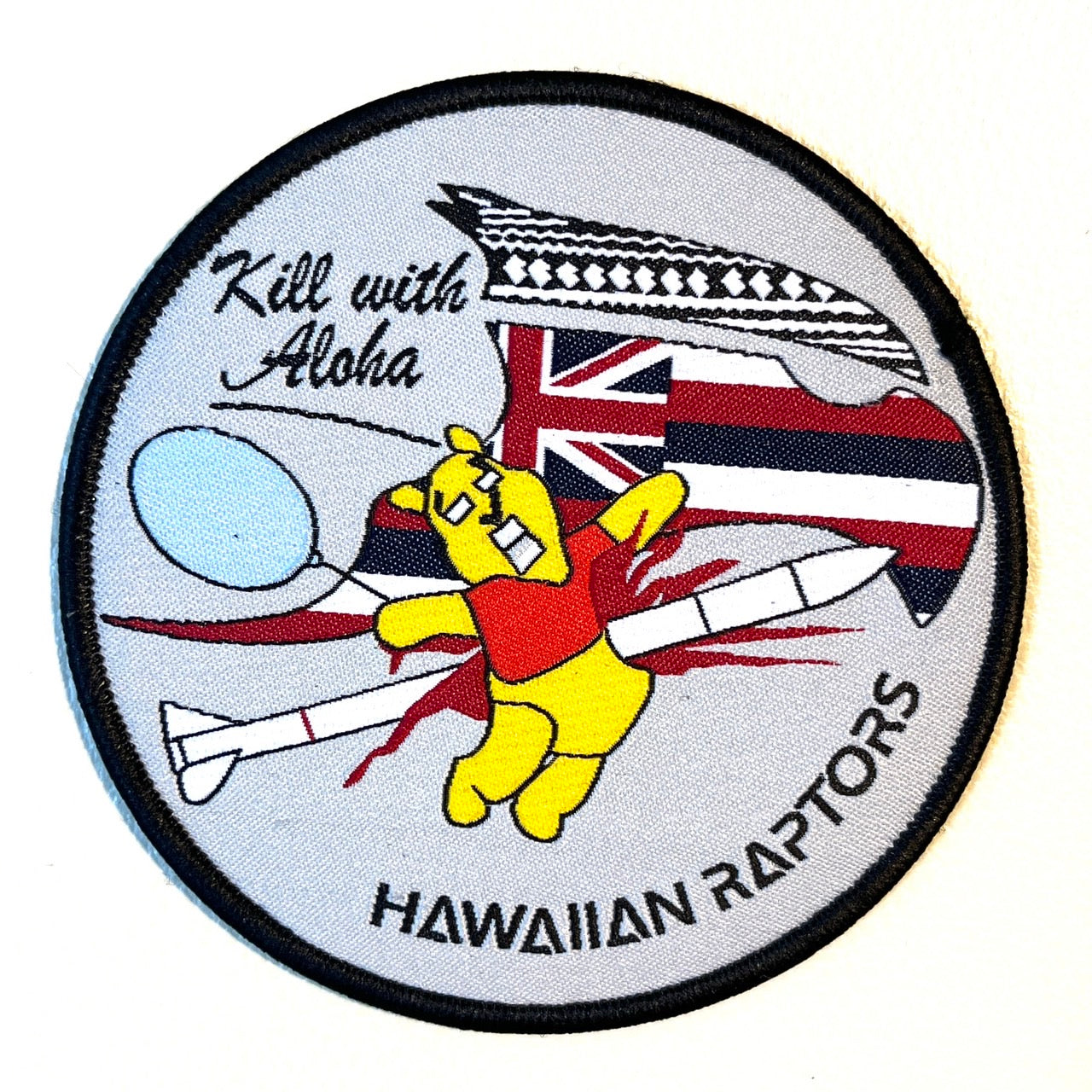 RBF現貨  KILL WITH ALOHA 10CM PATCH 臂章 ARM-KWA *free shipping* 全球免運費