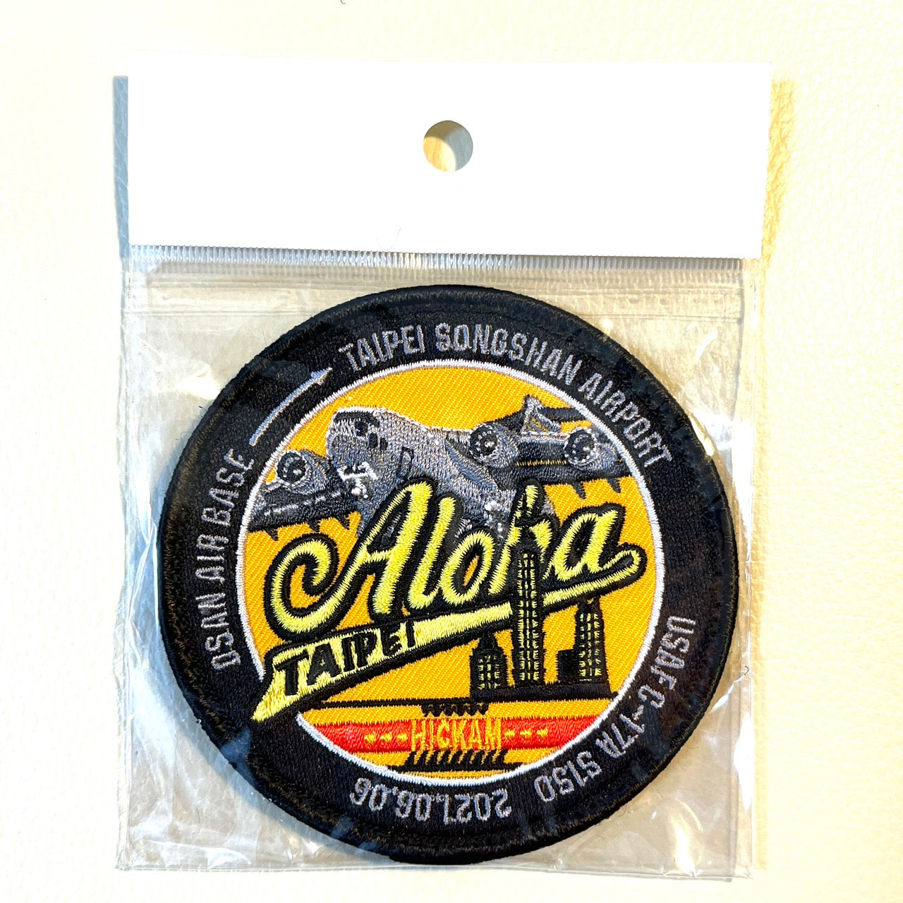 RBF絕版  C-17 VISIT TAIPEI PATCH 臂章 ARM-TSAC17 *free shipping* 全球免運費