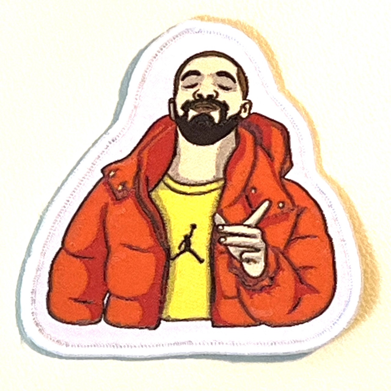 RBF spot DRAKE YES 10CM PATCH armband ARM-DRAKEY *free shipping* Free shipping worldwide