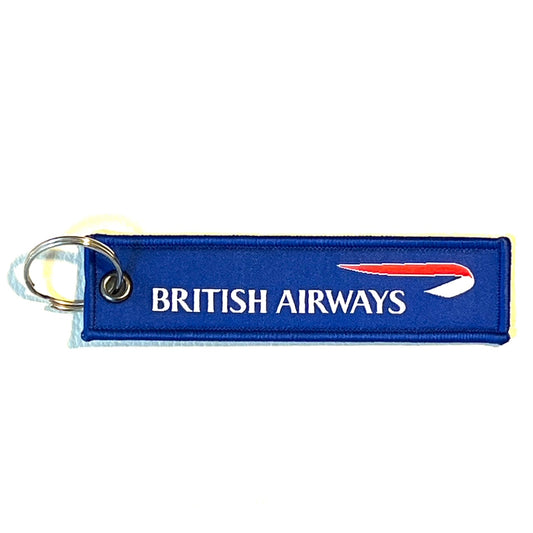 RBF現貨  British Airways keychain 20x5cm 鑰匙圈 K2005-BA *free shipping* 全球免運費