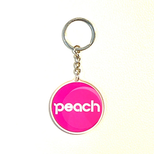 RBF絕版  PEACH Plastic key chain 5cm 鑰匙圈 KR5-MM *free shipping* 全球免運費