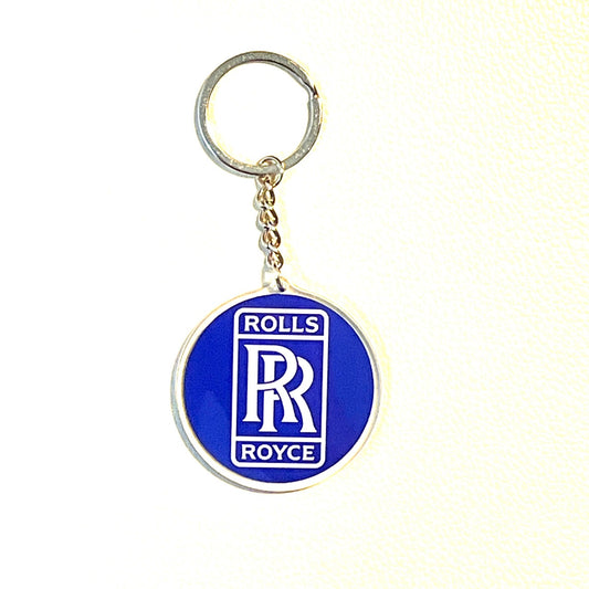 RBF絕版  ROLLS ROYCE Plastic key chain 5cm 鑰匙 KR5-RR *free shipping* 全球免運費