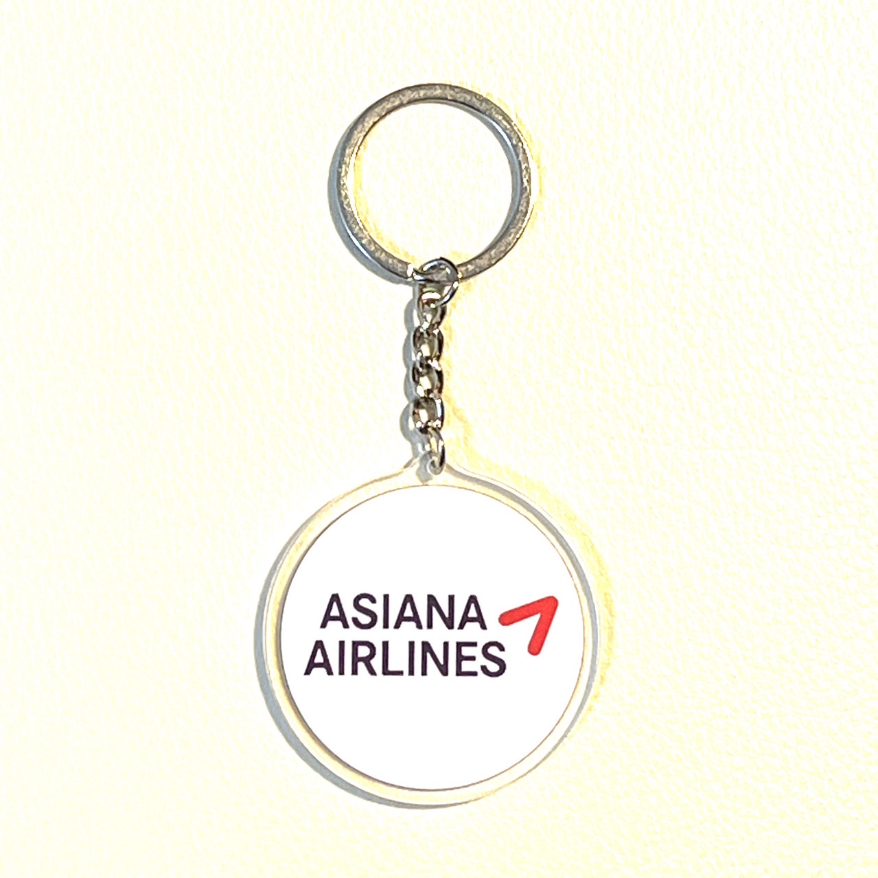 RBF絕版  ASIANA Plastic key chain 5cm 鑰匙圈 KR5-OZ *free shipping* 全球免運費