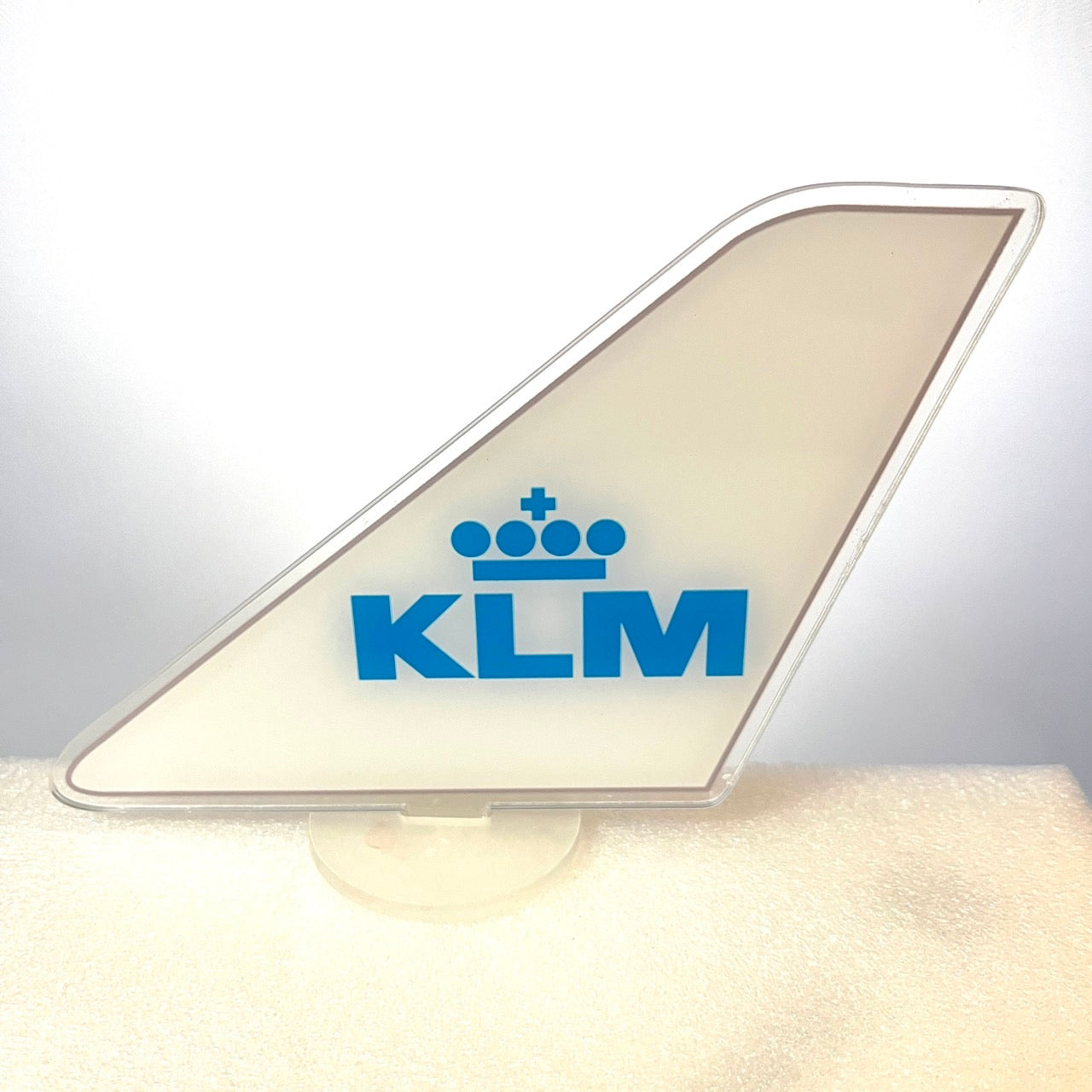 RBF現貨  KLM plastic tail 12x16cm 飛機尾翼 A1216-T-KL *free shipping* 全球免運費