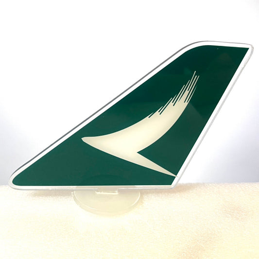 RBF絕版  Cathay plastic tail 12x16cm 飛機尾翼 A1216-T-CX *free shipping* 全球免運費