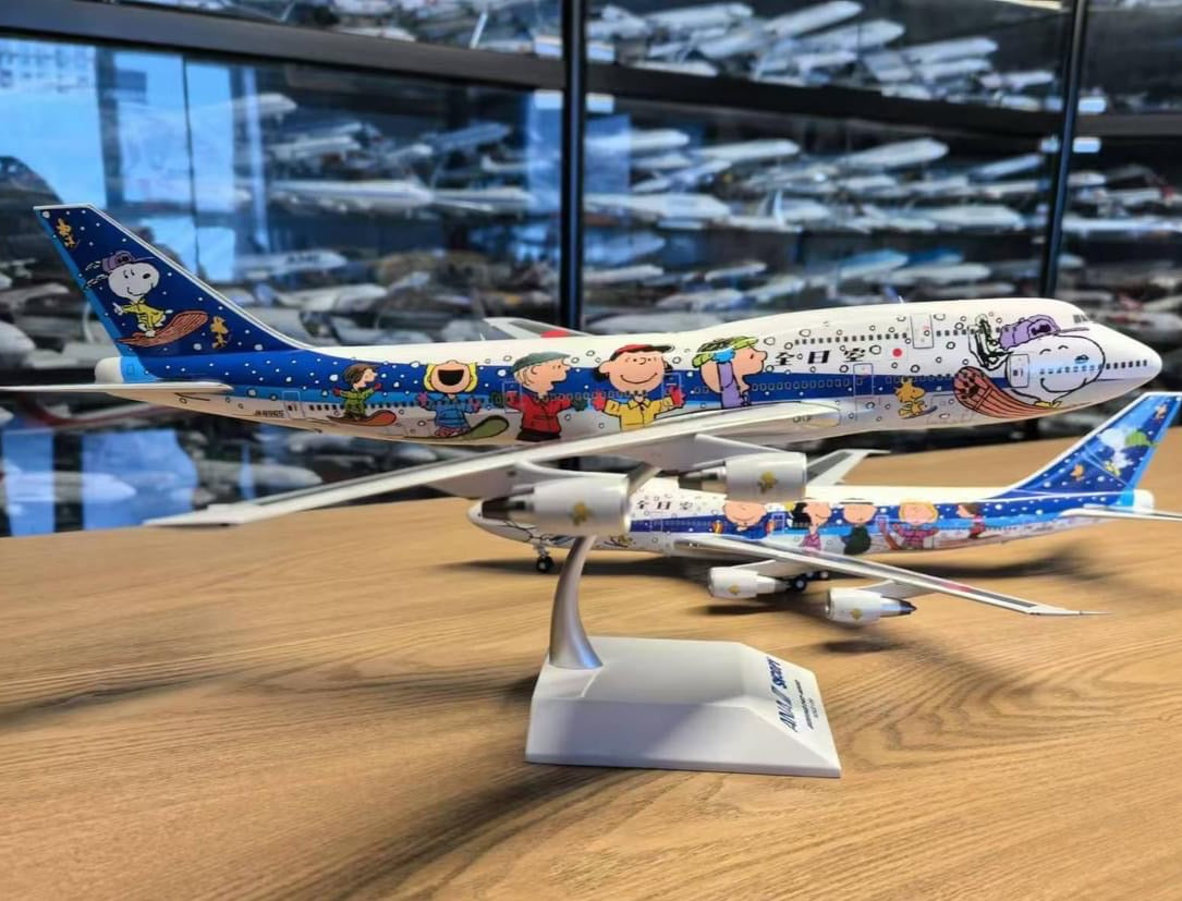 RBF現貨 JC 金屬 1:200 ANA SNOOPY 747-400D KJ-B744-082 *free shipping* 全球免運費