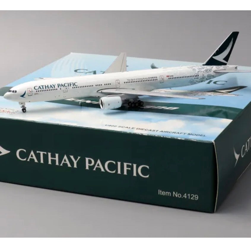 RBF絕版 JC 金屬 1/400 CATHAY 777-300 The Spirit of H XX4129 *free shipping* 全球免運費