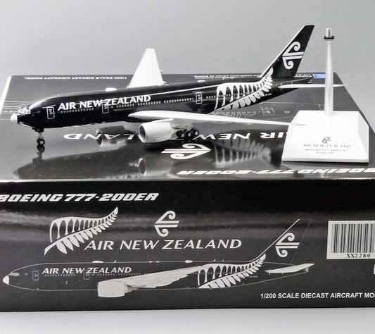RBF絕版 JC 金屬 1/200 New Zealand 777-200ER All Blac XX2280 *free shipping* 全球免運費