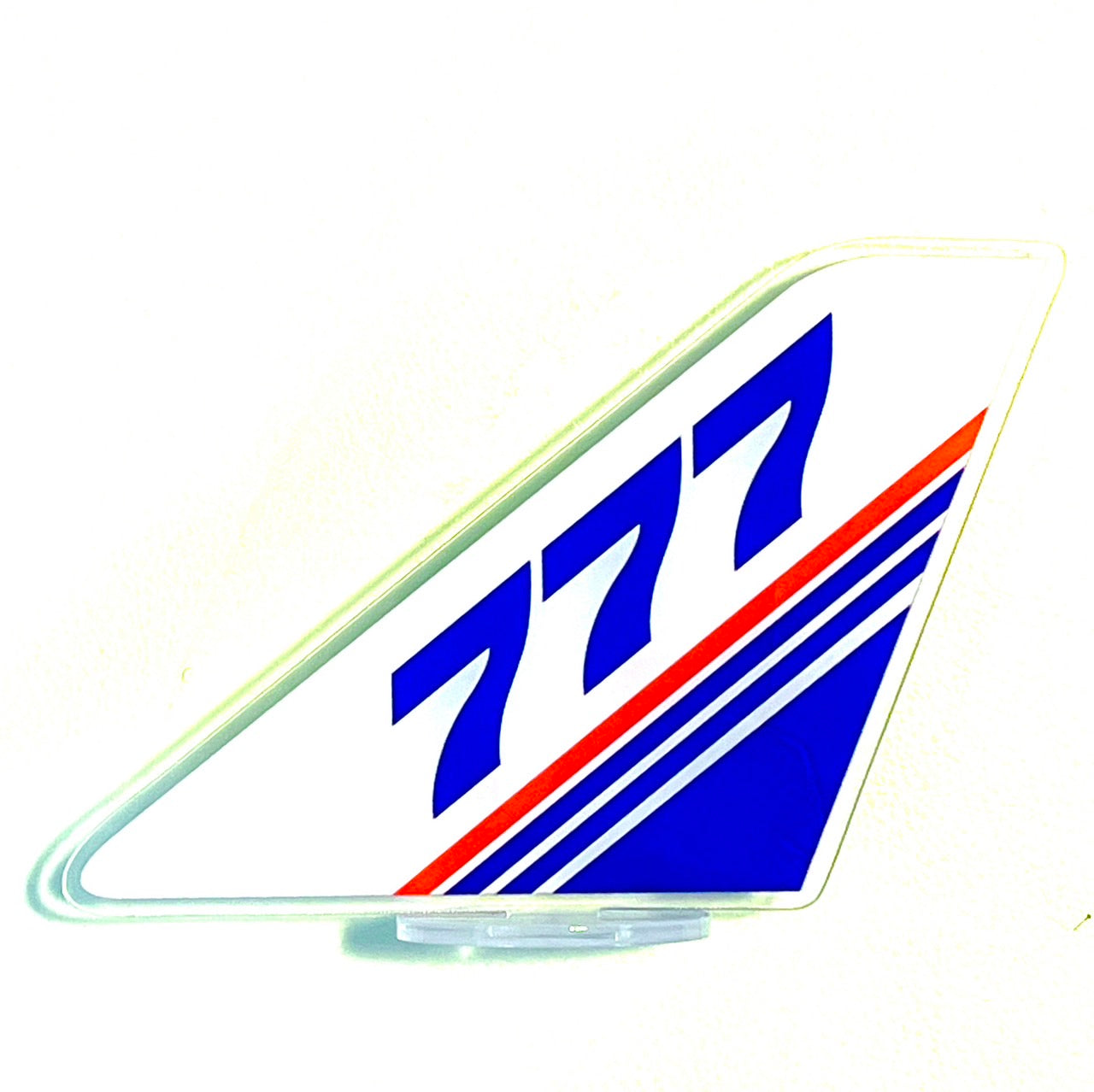 RBF絕版  777 Plastic tail 12x16cm 飛機尾翼 A1216-T-777 *free shipping* 全球免運費