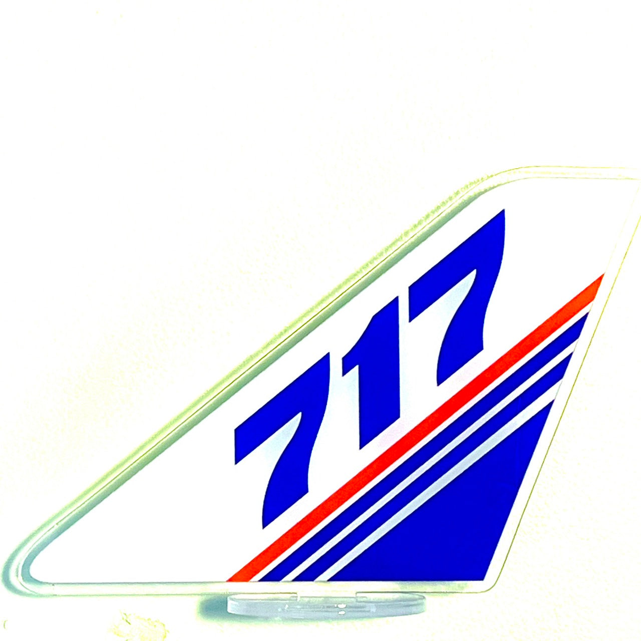 RBF絕版  717 Plastic tail 12x16cm 飛機尾翼 A1216-T-717 *free shipping* 全球免運費
