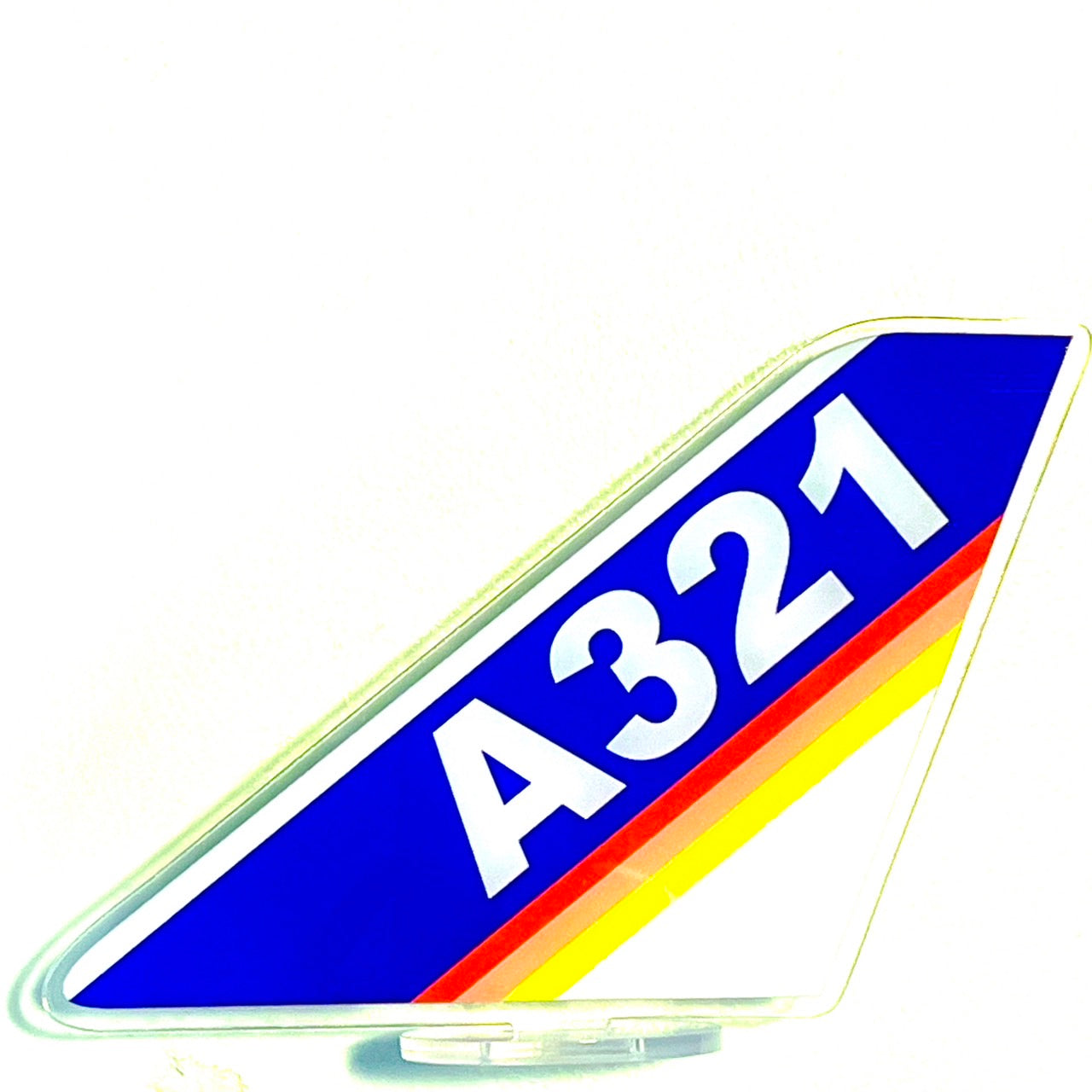 RBF絕版  A321 Plastic tail 12x16cm 飛機尾翼 A1216-T-A321 *free shipping* 全球免運費