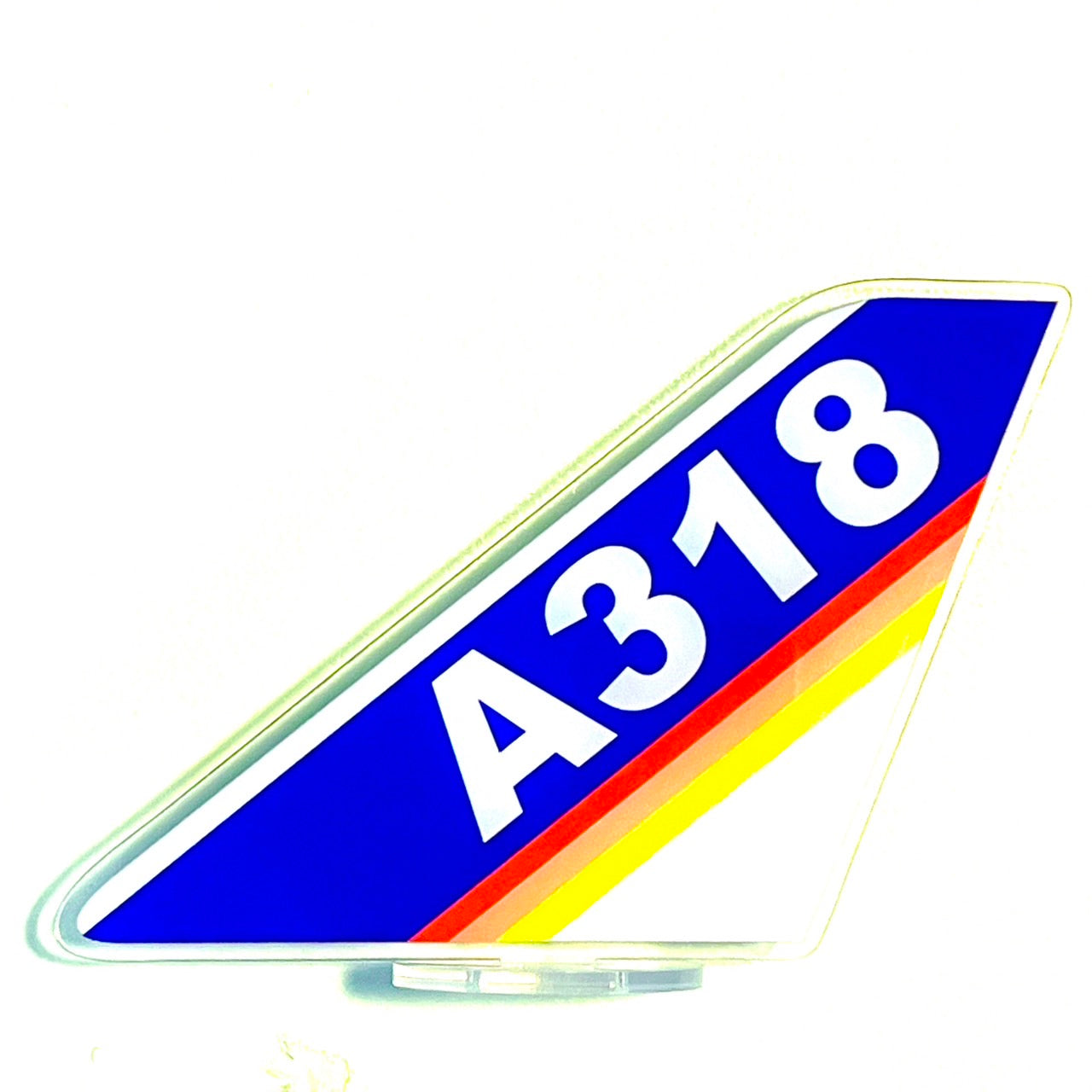 RBF絕版  A318 Plastic tail 12x16cm 飛機尾翼 A1216-T-A318 *free shipping* 全球免運費