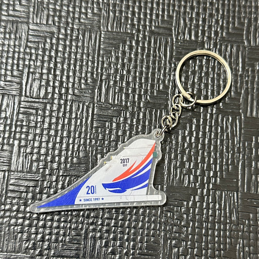 RBF現貨  ROCAF MIRAGE 2000 2017 key chain 鑰匙圈 K-T-2017 *free shipping* 全球免運費