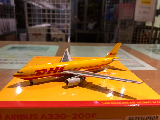 RBF絕版 JC 金屬 1:400 DHL A330-200F D-ALMA LH4124 *free shipping* 全球免運費