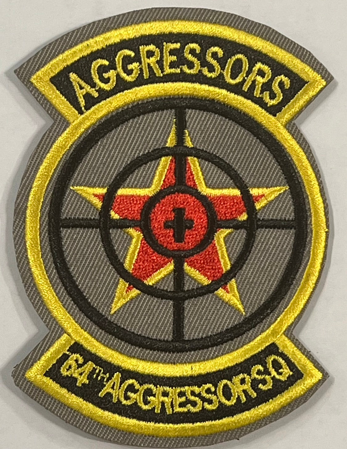 RBF現貨  64 TH AGGRESSOR SQ 10CM PATCH 臂章 ARM-64SQ *free shipping* 全球免運費