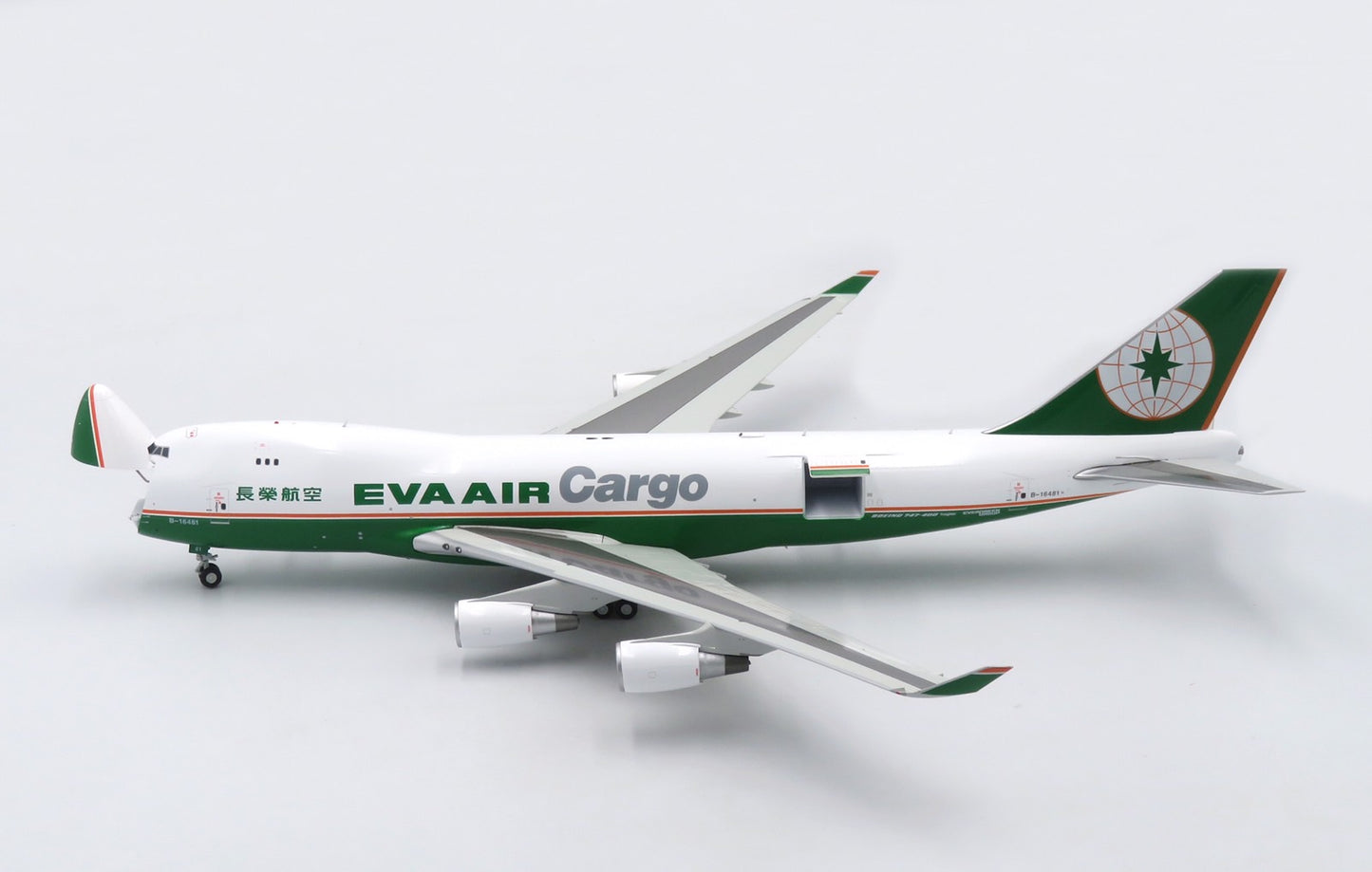 RBF現貨 ALB 金屬 1:200 EVA AIR 747-400F B-16481 open  ALB2EVA481 *free shipping* 全球免運費