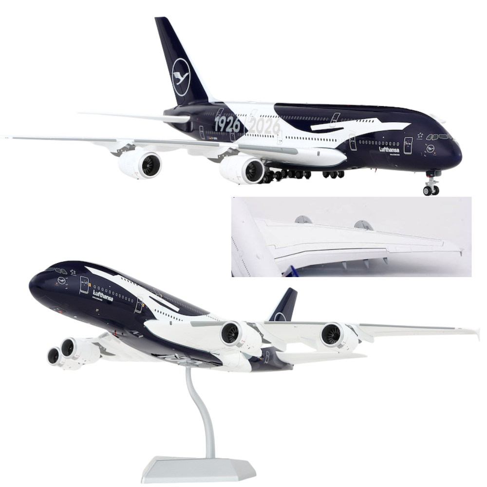 RBF 現貨 SQ 1:200 Lufthansa A380 Flaps Down L2350FD 全球免運 Free Shipping Worldwide