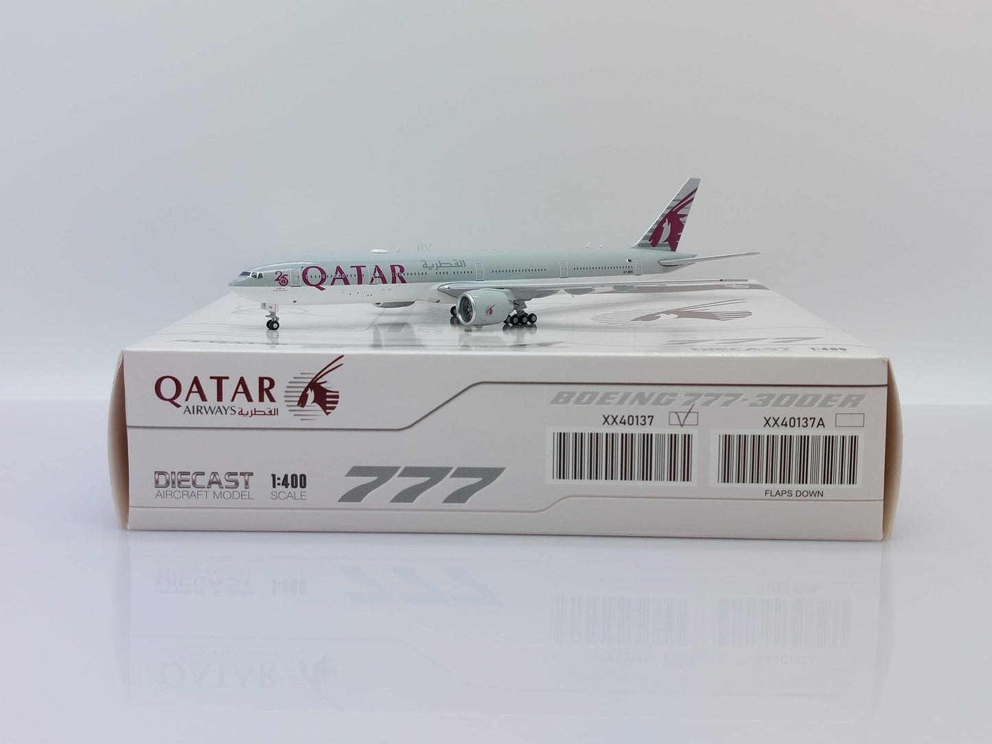RBF現貨 JC 金屬 1:400 Qatar 777-300ER A7-BEE XX40137 *free shipping* 全球免運費