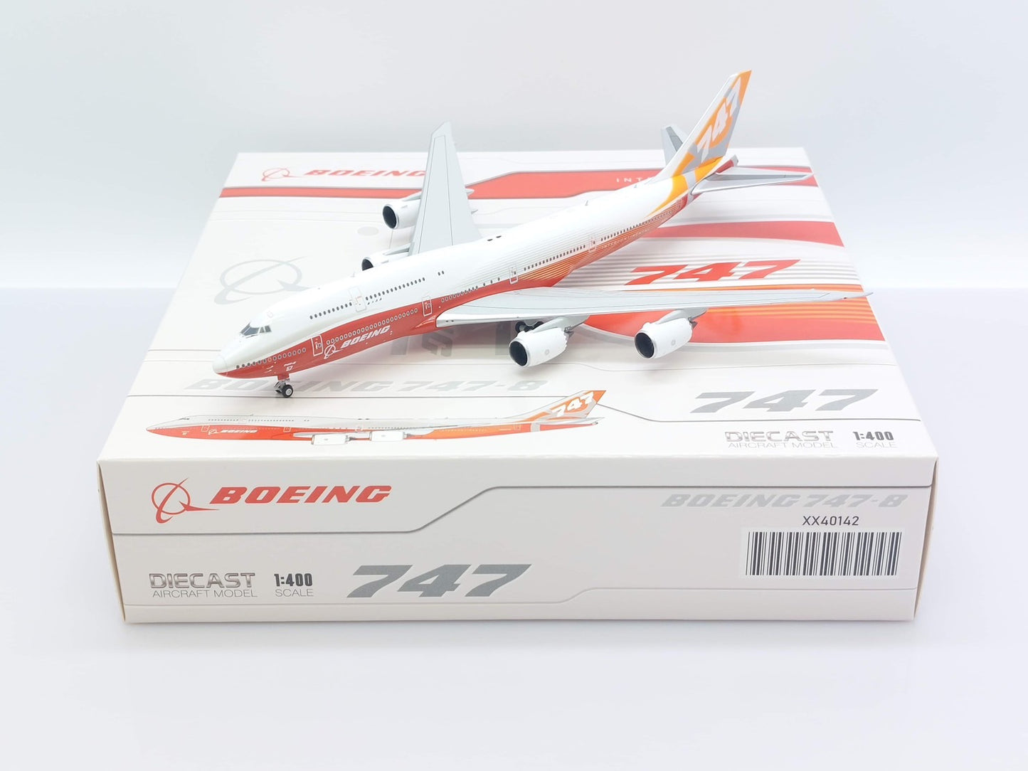 RBF現貨 JC 金屬 1:400 BOEING 747-8i Sunrise N6067E XX40142 *free shipping* 全球免運費
