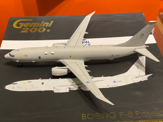 RBF現貨 GJ 金屬  1:200 P-8A Poseidon Royal AIR FORCE G2RAF899 *free shipping* 全球免運費