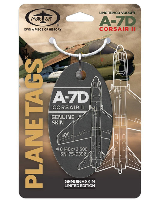 RBF絕版   PLANETAGS A-7D CORSAIR II 75-0392 670087939151 *free shipping* 全球免運費