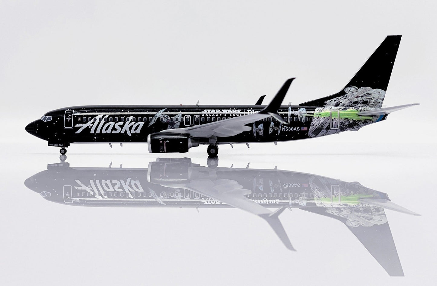 RBF絕版 JC 金屬 1:200 Alaska 737-800 SW N538AS 7 20  SA2014 *free shipping* 全球免運費