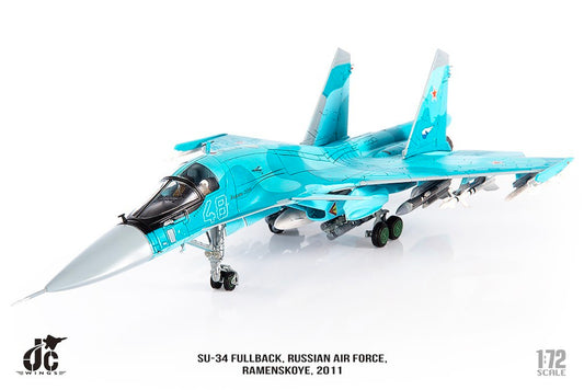 RBF絕版 JC 金屬 1:72 SU-34 Russian Force, Ramenskoye JCW-72-SU34-006 *free shipping* 全球免運費