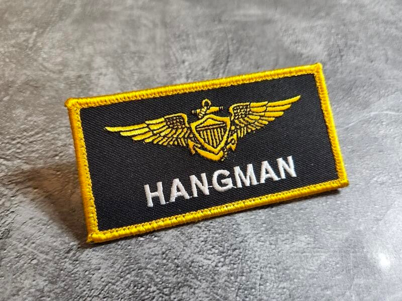 RBF絕版  TOP GUN HANGMAN PATCH 臂章  ARM250-HM *free shipping* 全球免運費