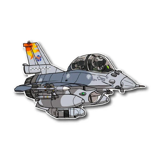 RBF絕版  Mr.Dom F-16BM PVC sticker 貼紙 S35-16BM *free shipping* 全球免運費