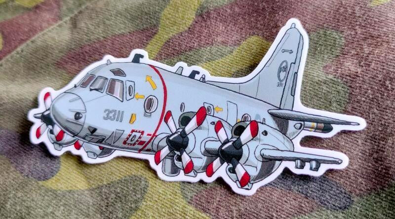 RBF現貨  Mr.Dom ORION P-3C PVC sticker 貼紙 S35-P3C *free shipping* 全球免運費