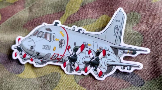 RBF現貨  Mr.Dom ORION P-3C PVC sticker 貼紙 S35-P3C *free shipping* 全球免運費