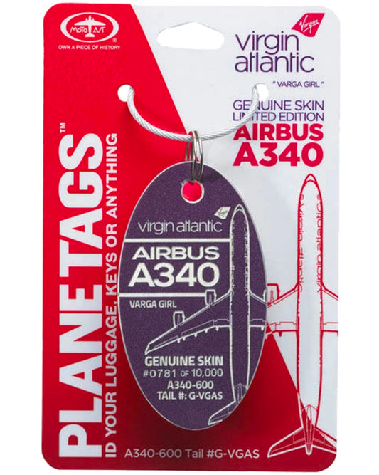 RBF絕版   PLANETAG Virgin Atlantic A340-600 763961286165 *free shipping* 全球免運費
