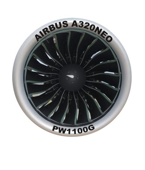 RBF現貨  A320 PW1100G 10CM STICKER 貼紙 S-C-320PW1100G *free shipping* 全球免運費