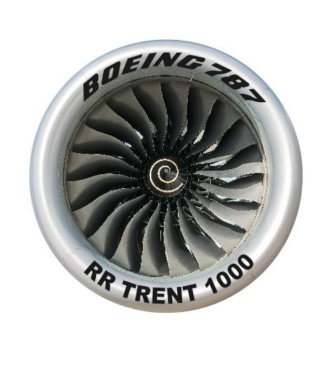 RBF現貨  787 TRENT 1000 10CM STICKER 貼紙 S-C-787TRENT1K *free shipping* 全球免運費