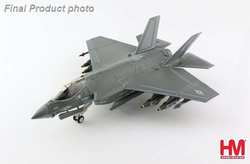 RBF絕版 HM 金屬 1:72 F-35C VMFA-314 US Marines HA6205 *free shipping* 全球免運費