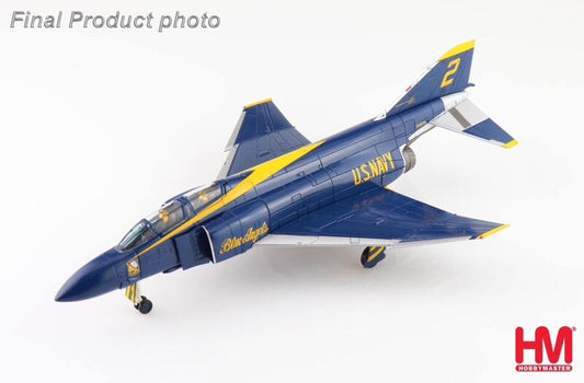RBF絕版 HM 金屬 1:72 F-4J US Blue Angels HA19044 *free shipping* 全球免運費
