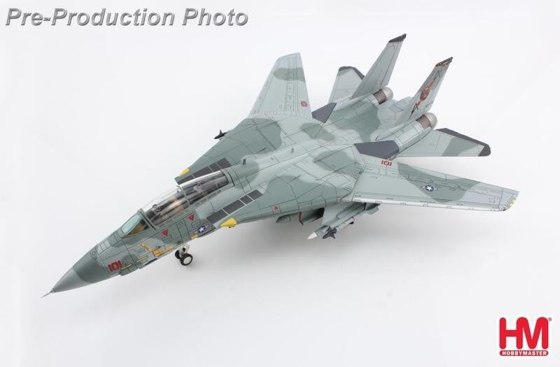 RBF絕版 HM 金屬 1:72 F-14B USN VF-74 HA5247 *free shipping* 全球免運費