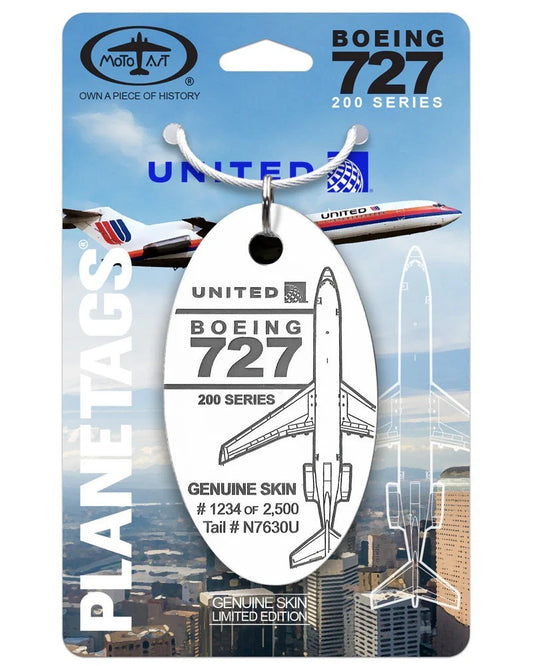 RBF絕版  PLANETAGS United 727 721352897673 *free shipping* 全球免運費