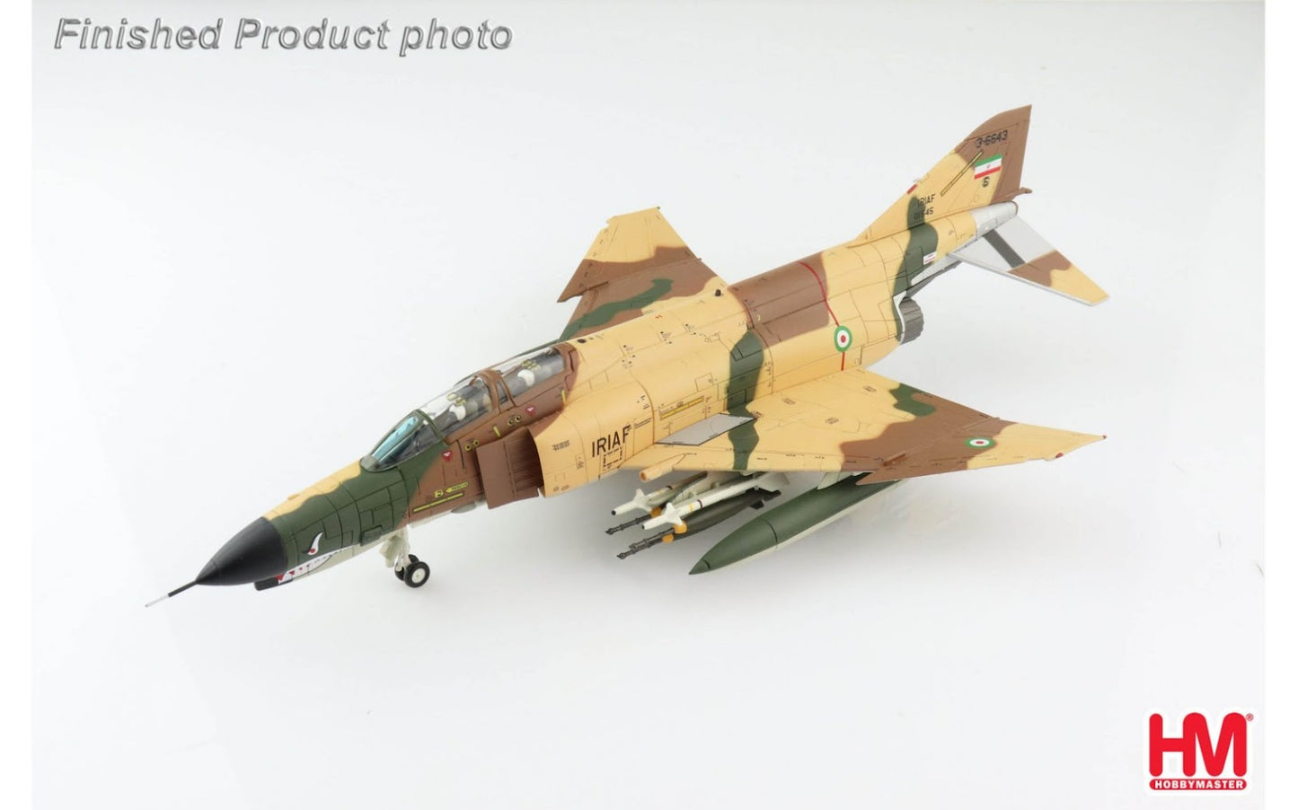 RBF絕版 HM 金屬 1:72 F-4E , Iranian Air Force HA19025 *free shipping* 全球免運費