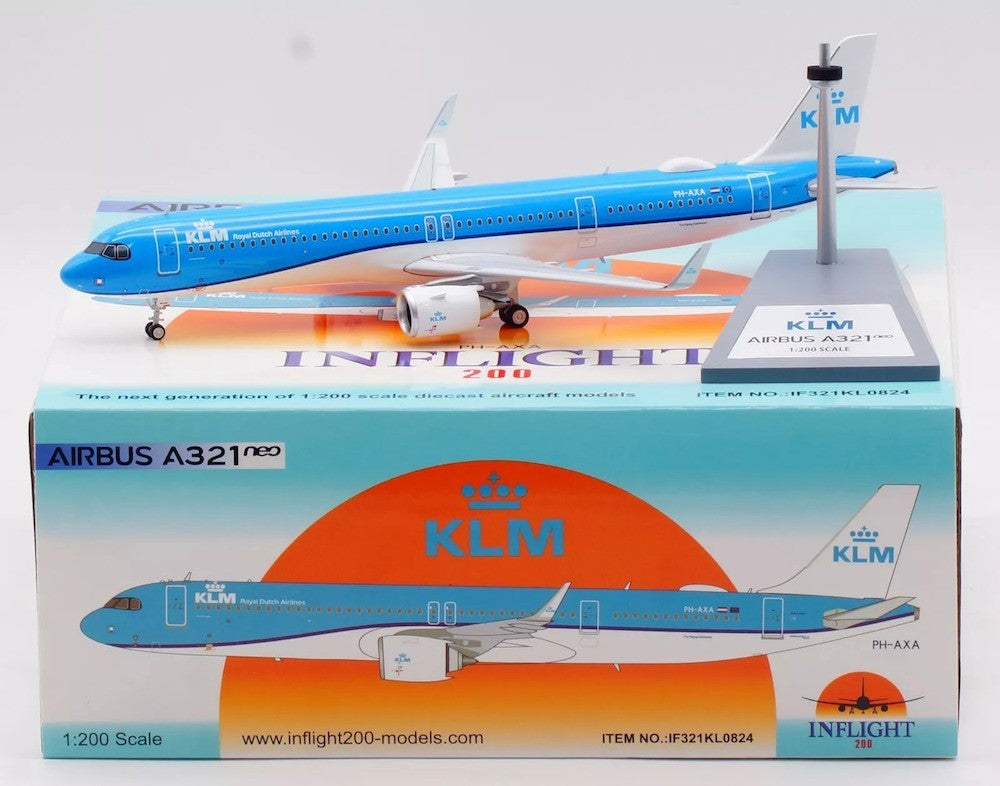 RBF絕版 IF 金屬 1:200 KLM A321-252NX IF321KL0824 *free shipping* 全球免運費