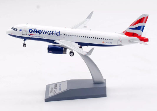 RBF絕版 IF 金屬 1:200 British OneWorld A320 G-EUYS ARDBA89 *free shipping* 全球免運費