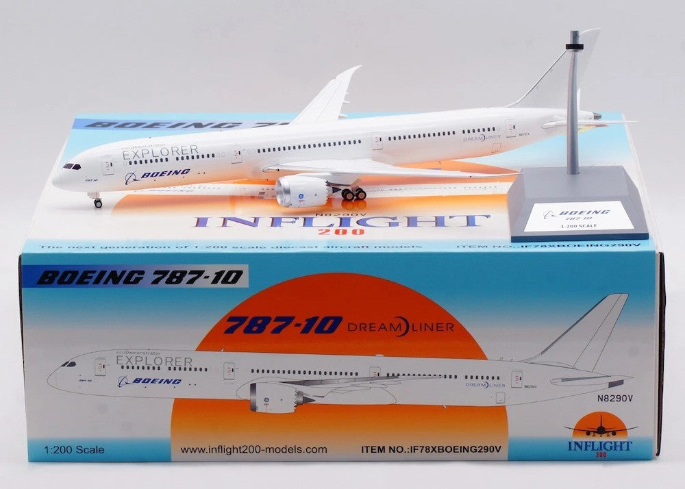 RBF絕版 1:200 787-10 EXPLORER N8290V IF78XBOEING290V *free shipping* 全球免運費
