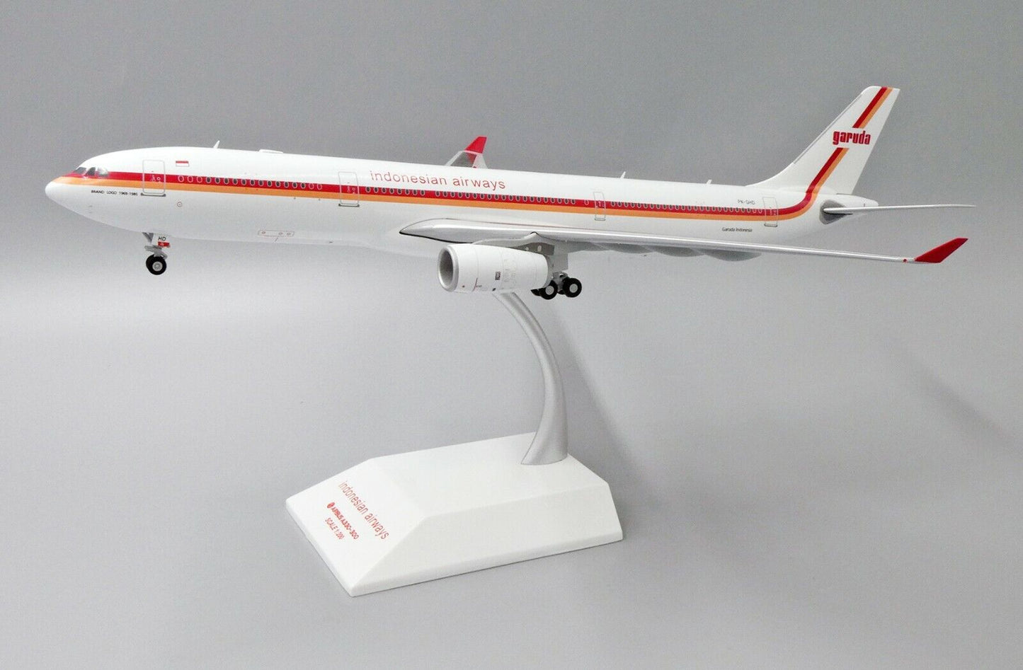 RBF絕版 JC 金屬 1:200 GARUDA A330-300 PK-GHD XX2270 *free shipping* 全球免運費